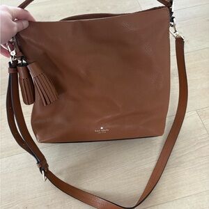 Kate Spade Tan Leather Shoulder Bag